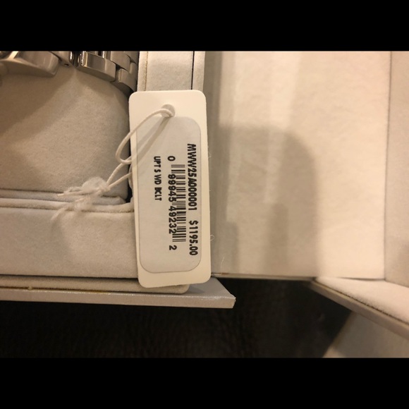 Michele – Uptown Diamond Dial Chronograph Watch Case & Bracelet, 39mm - Picture 5 of 5